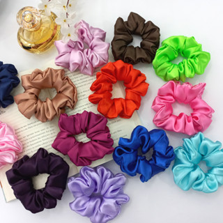 100 unid - Xuxinha de Cetim Anti Frizz - Elástico de cabelo/Lembrancinhas de Festas/Frufrus/Prendedor de cabelo/ Escolha as Suas Cores