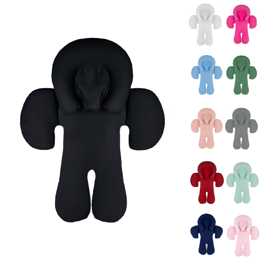 Apoio Redutor Bebê Conforto e Carrinho - Almofada Anatômica — R$ 29,31 em Shopee