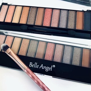 Paleta De Sombra Matte 12 Cores - Belle Angel