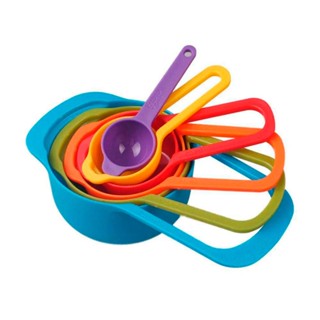 Colher Medidora e Dosadora Para Bolos - Cozinha Colorido - 6 pç Dolce - Home