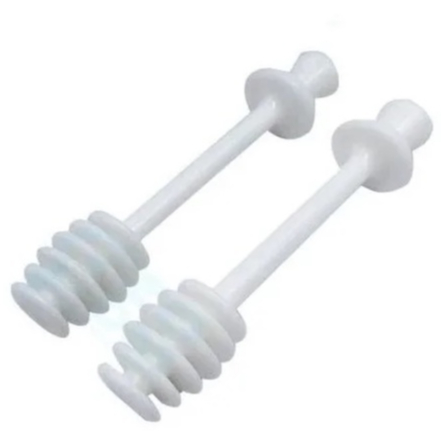 Conjunto Com 2 Mel Branco Pegador de 13x3CM Cozinha  Artigos de Cozinha Utensílios Ótima Qualidade Composto de Plástico Cozinha