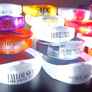 Pulseira Led Ativada Por Som - Personalizada Do Seu Jeito