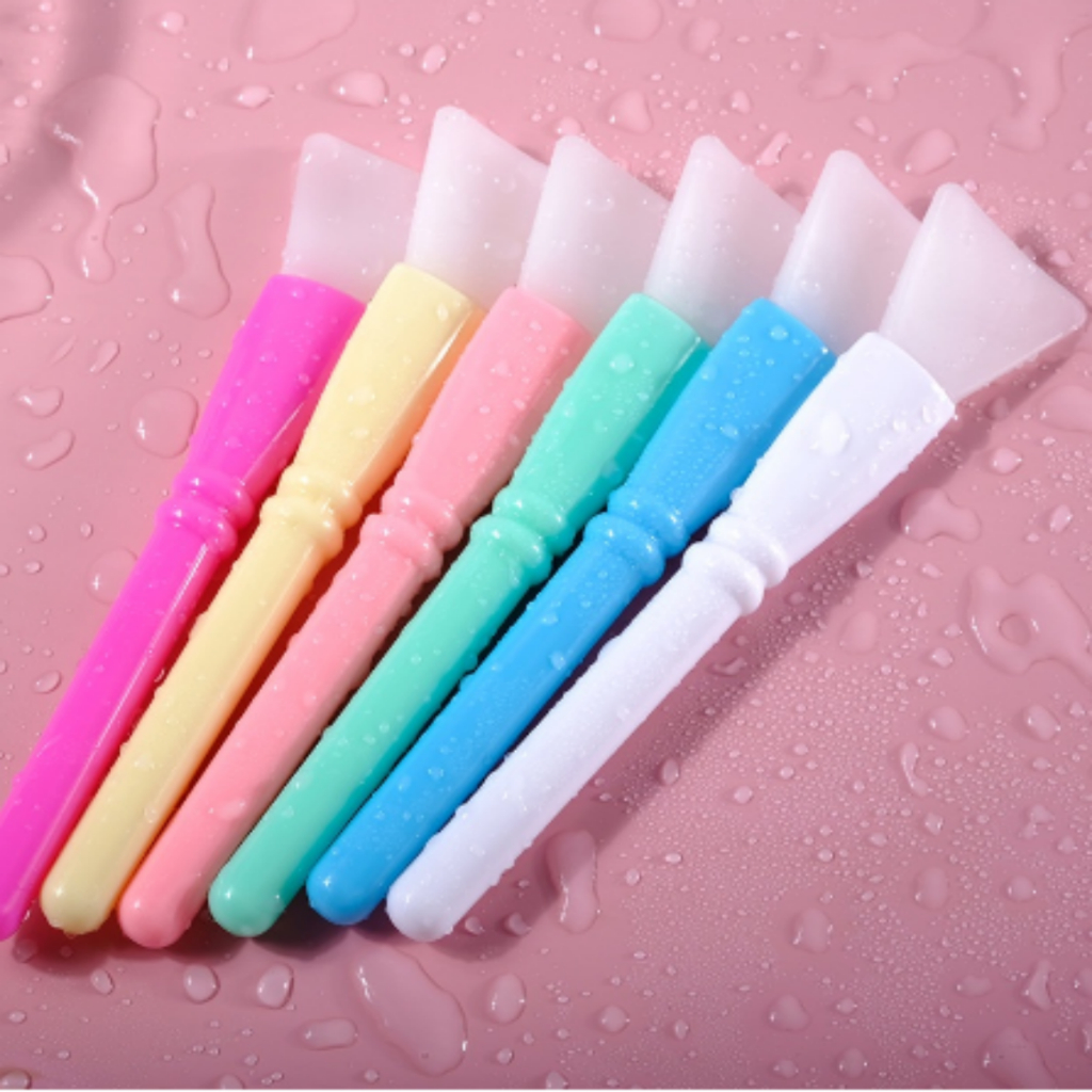 Pincel silicone para aplicação de máscara de argila e máscara diversas