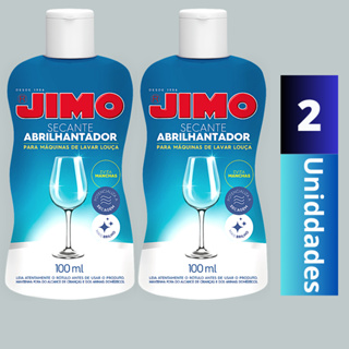 2Un - Secante Abrilhantador Jimo 100ml para Lava Louça em Oferta na Shopee
