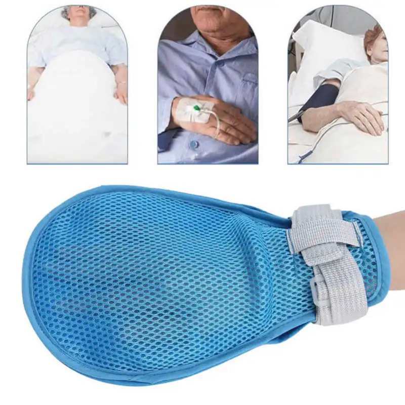 Luva de contenção proteção para idosos e acamados em Oferta na Shopee