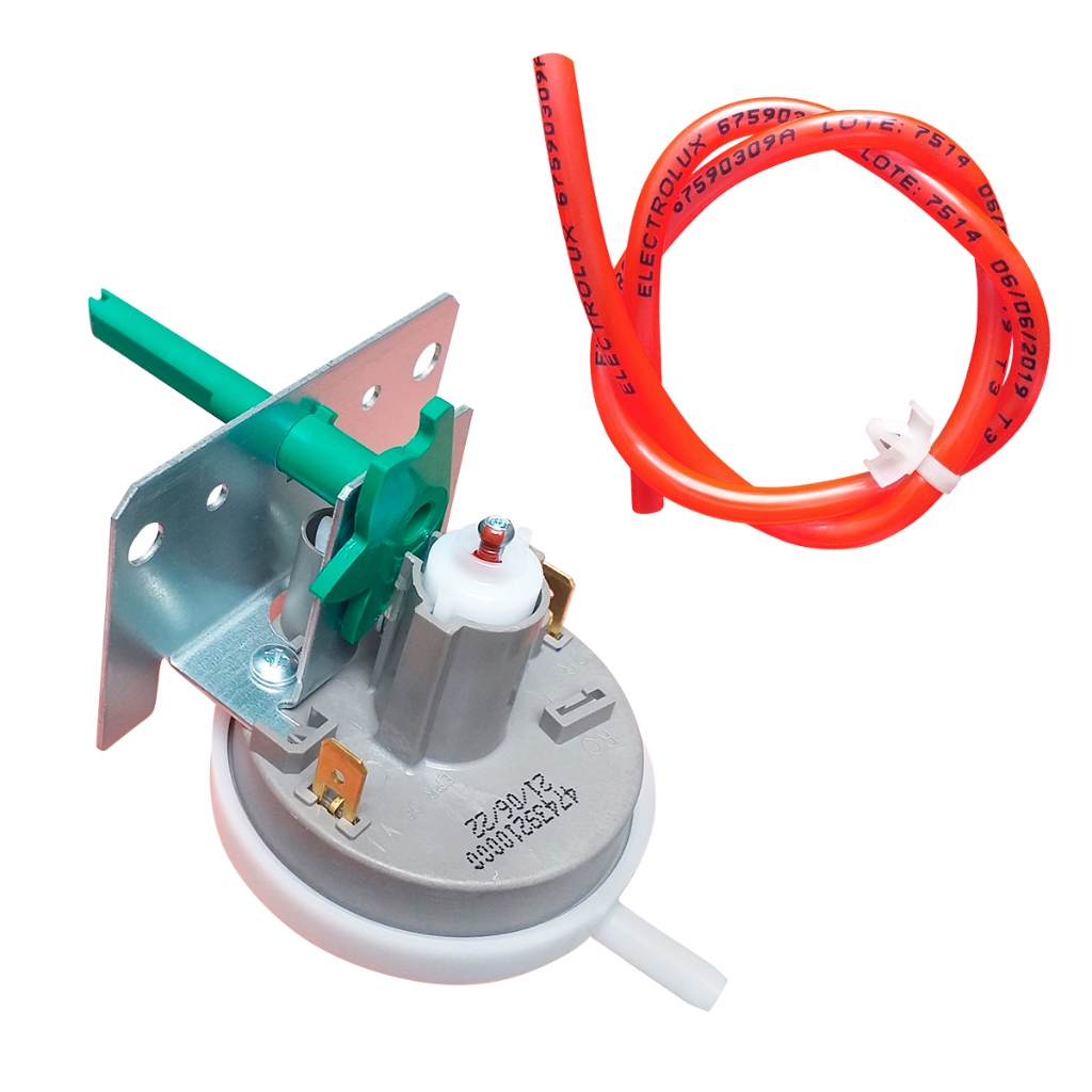 Pressostato 4 Níveis + Mangueira Para Lavadora Electrolux Ltc10