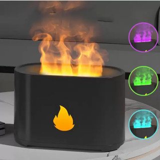 Difusor de Aroma Efeito Fogo Umidificador