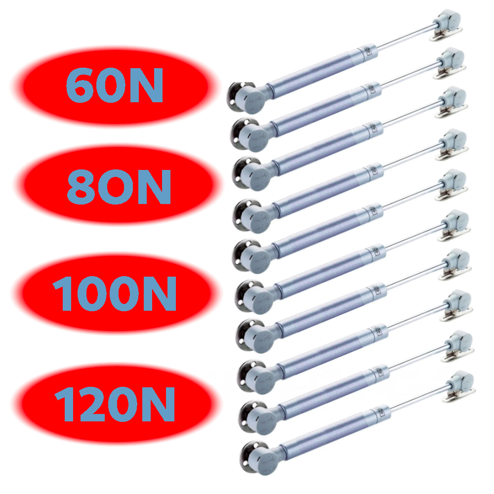 10 Pistão amortecedor  a Gás  P/ PORTA ARMÁRIO DE COZINHA/MÓVEIS 60N/80N /100N/120.