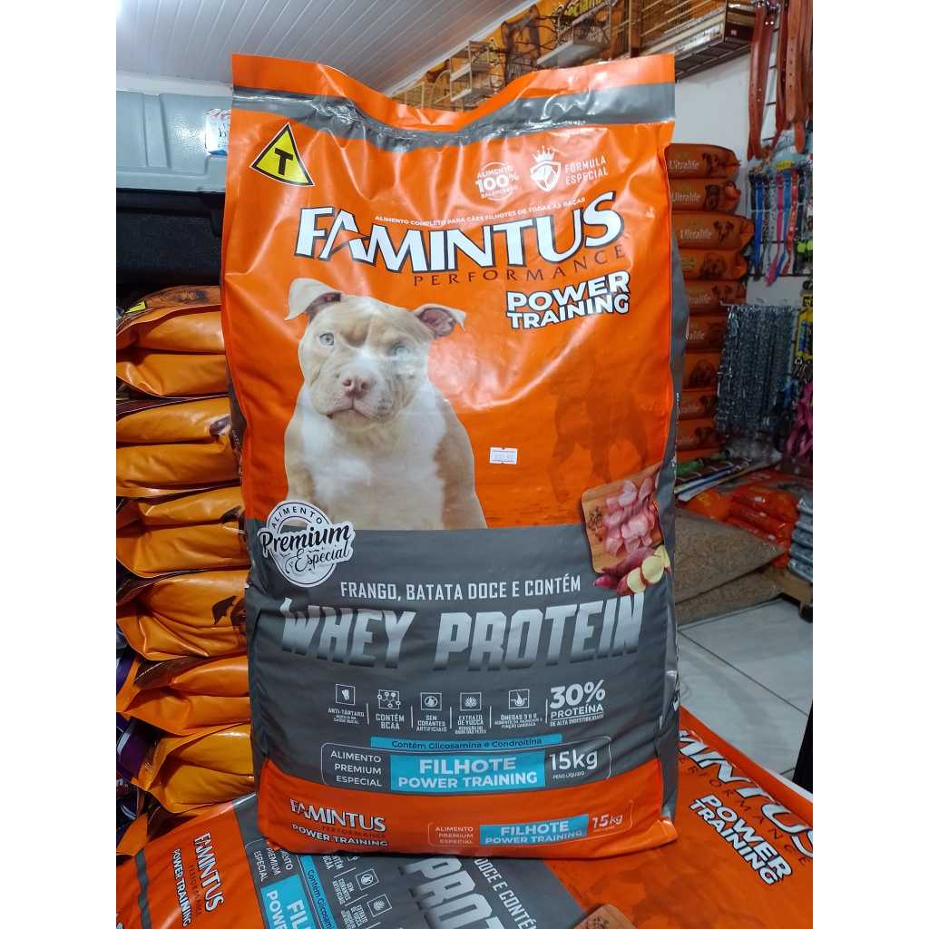 Ração Para Cachorro Famintus Performance Power Training Filhotes 1kg