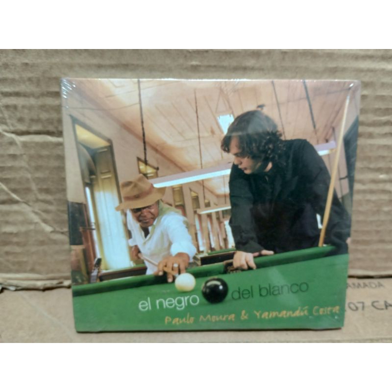 CD PAULO MOURA E YAMANDÚ COSTA- EL NEGRO DEL BLANCO (ORIGINAL/DIGIPACK/LACRADO)