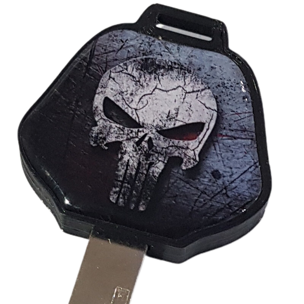 Capa Protetora Case Chaveiro Caixa Para Chave Com Adesivo Resinado 3d M1 Moto CG Titan Fan Start 160 Nxr Bros Xre 190 30