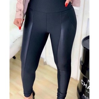 Calça Legging Montaria Feminina Detalhes em Cirre