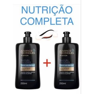 Kit 2 Creme de pentear nutrição completa 250ml Avon