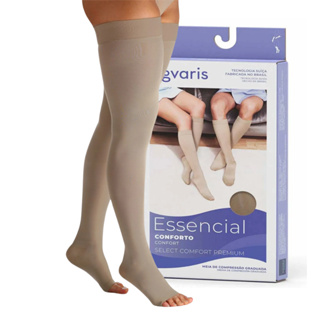 Meia Select Comfort Premium Meia Coxa 7/8-20-30mmhg Sigvaris em Oferta na Shopee