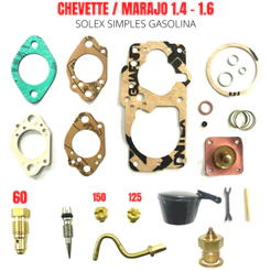 Kit Reparo Do Carburador Chevette Marajo Solex 35 Pdsi