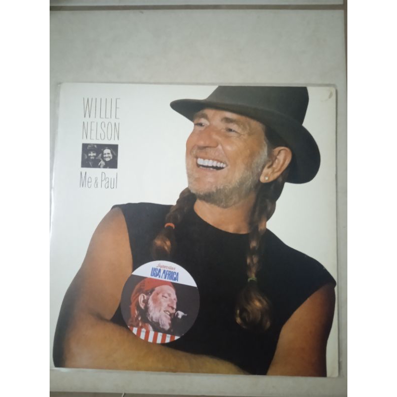 LP Willie Nelson - paul and me - ótimo estado vinil e capa