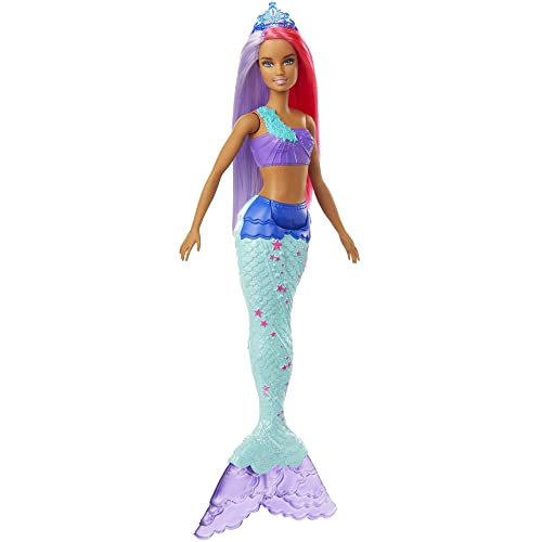 Boneca Barbie Dreamtopia Sereia Negra GJK09 - Mattel
