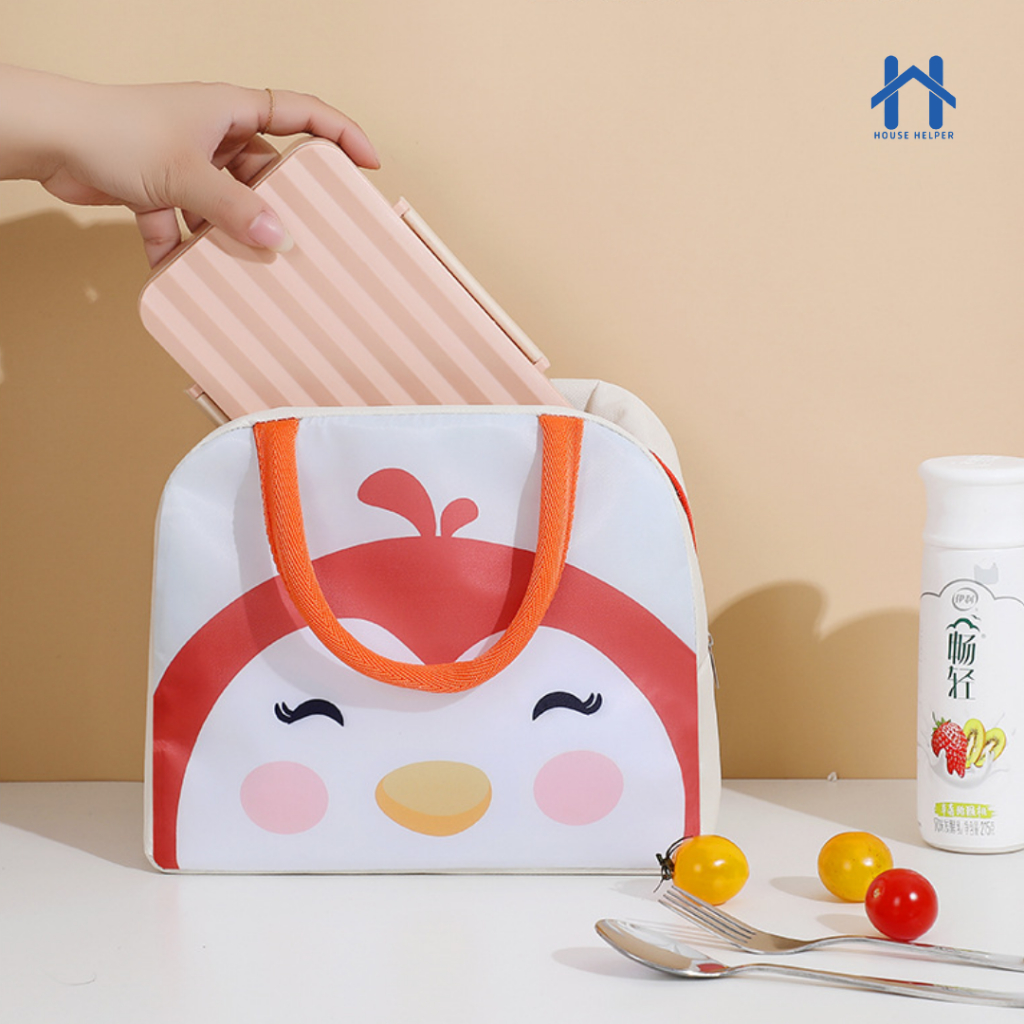 Bolsa Térmica Infantil para Marmita Quente e Frio Lancheira para Passeio e Escola