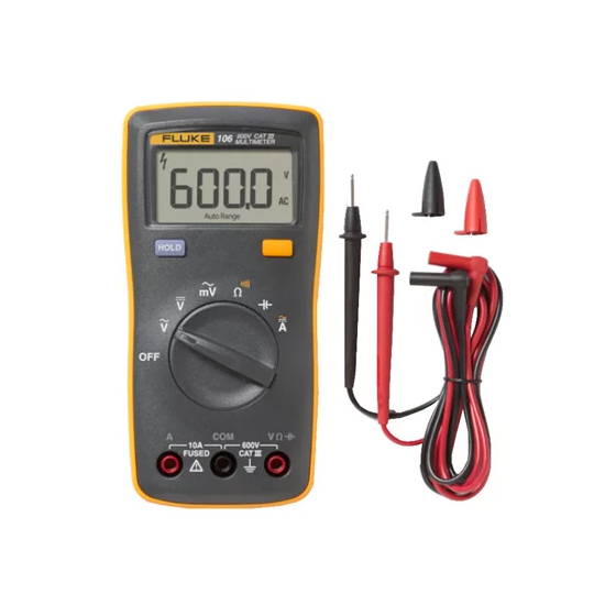 Multimetro Digital CAT III 600V - Fluke-106