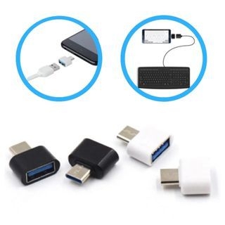 Adaptador Otg para Celular de Micro Usb V8 Para Usb Fêmea Entrada de Pendrive no Celular