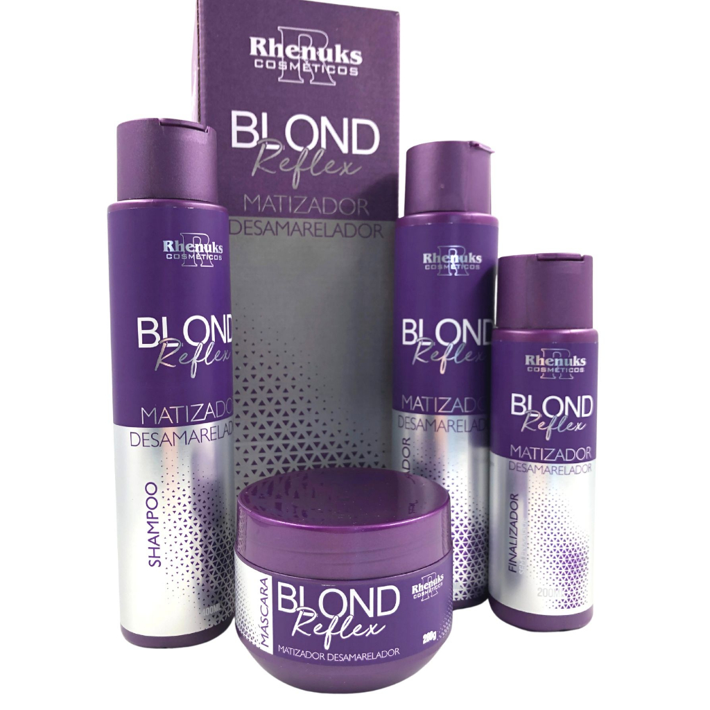 Kit Home Care Matizante Blond Reflex Rhenuks