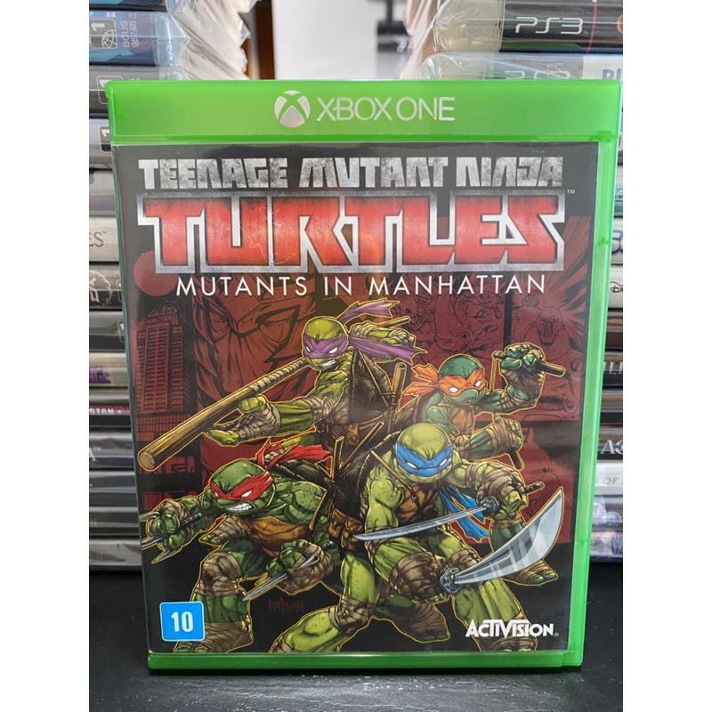 Teenage Mutant Ninja Turtles Mutants in Manhattan Xbox One - Jogos de Xbox One Mídia Física Original Usado Tartarugas Ninjas Jogos de Aventura