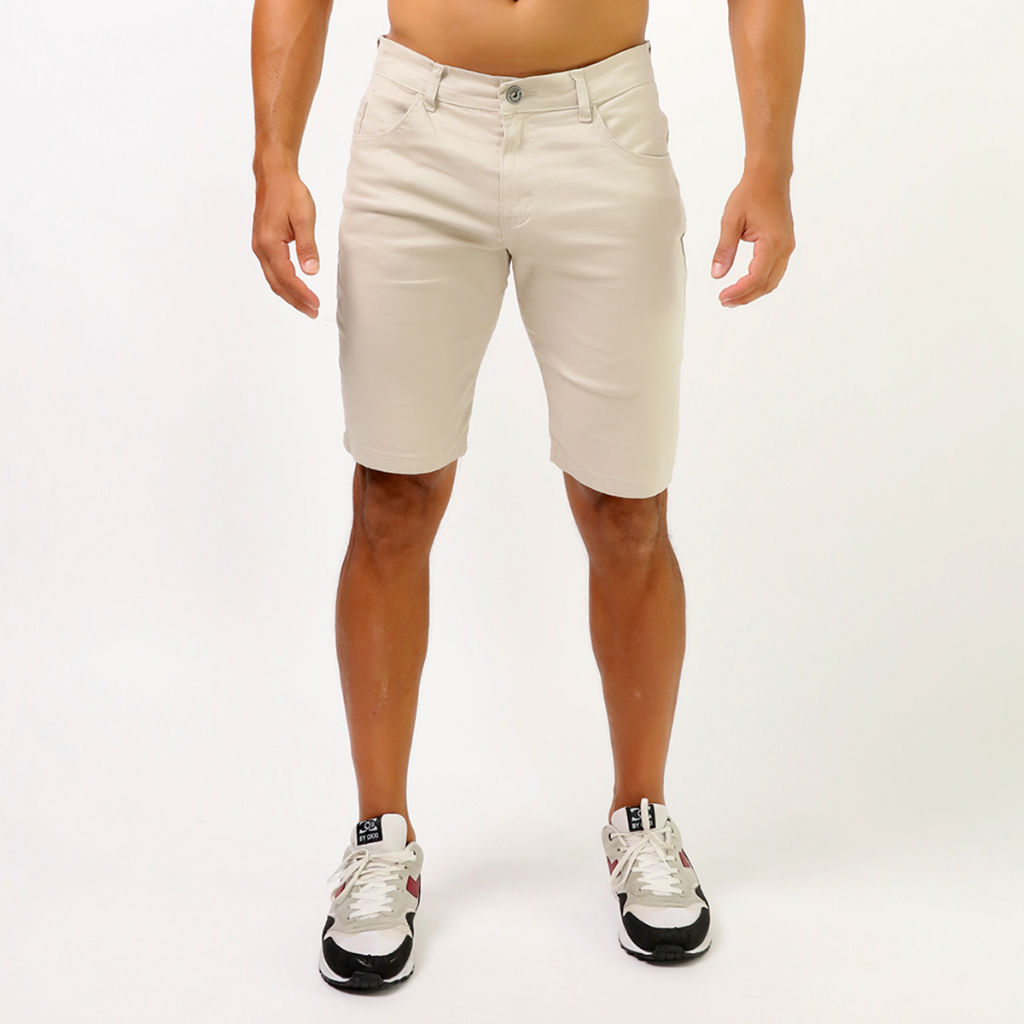 Bermuda sarja Lisa Branca c/Laycra 2022 em Oferta na Shopee