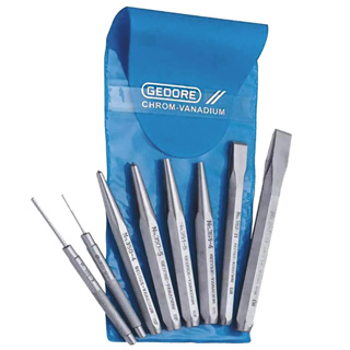 Jogo de Talhadeira Punção e Saca Pino Gedore 8 Peças 245 A em Oferta na Shopee