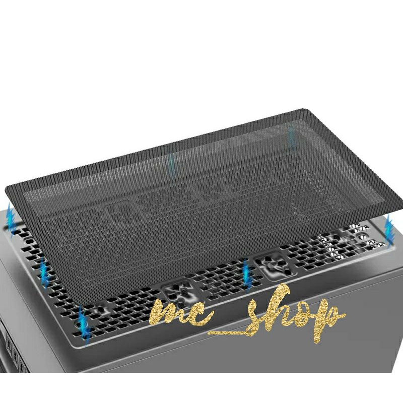 Filtro Magnético Anti Poeira Tela De Proteção para PC – Resfriamento Gamer - Fan Cooler Ventoinha