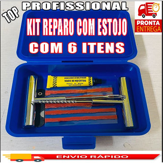 Kit Reparo Com Refil De Metal Linha Profissional Para Boracheiro Refil Modelo Macarrão Kit Reparo Metal