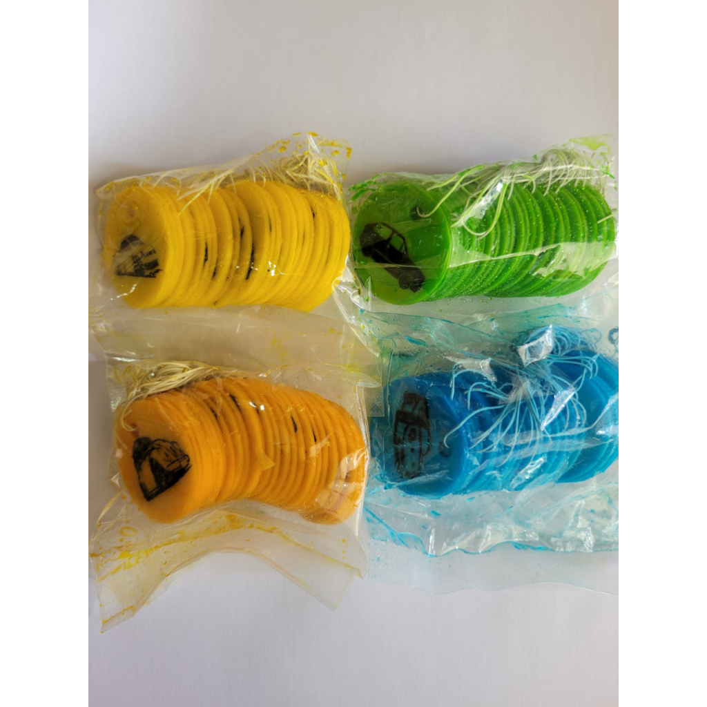 100 unidades de Cheirinhos em Sache Lava Rápido com elástico várias essências em Oferta na Shopee