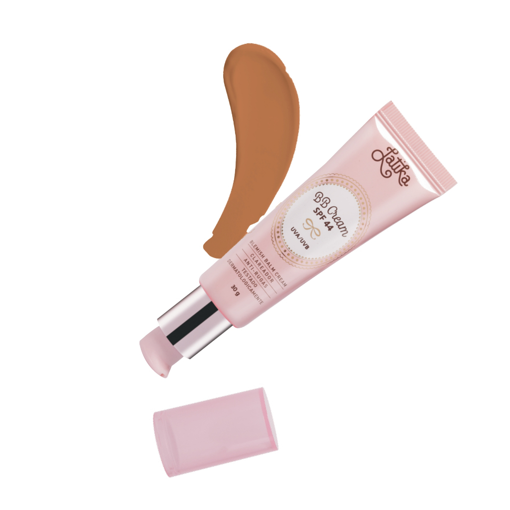 BB Cream Clareador Latika Bege Escuro FPS 44 N25 em Oferta na Shopee