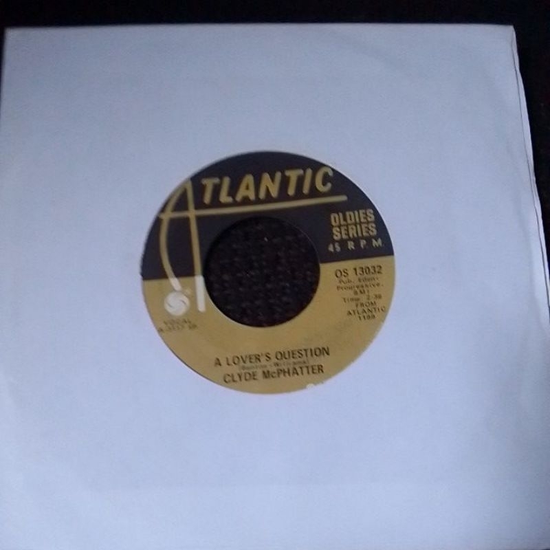 compacto vinil - clyde mcphatter / a love question importado samba rock