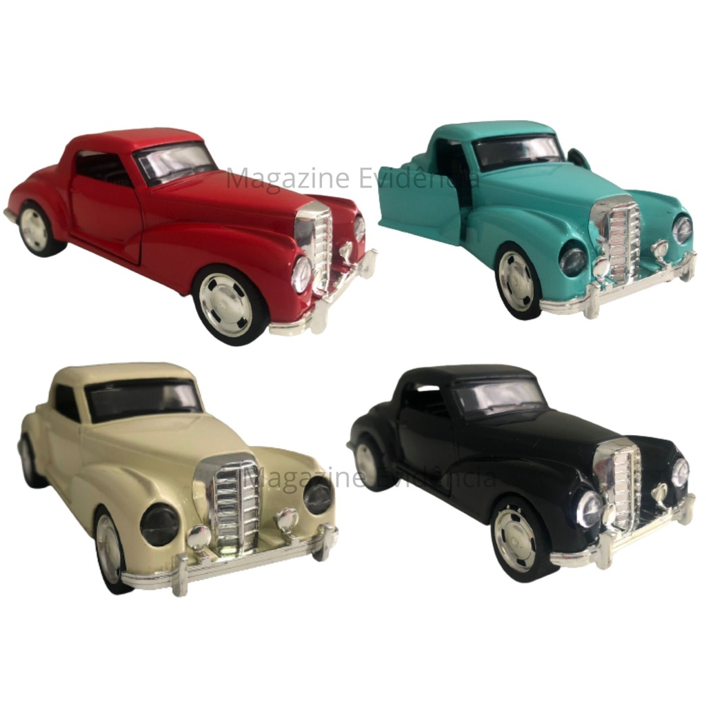 Brinquedo Carrinho Carro Modelo Antigo Miniatura Ferro Fricção Colecionáveis