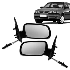 Retrovisor Gol G3 G4 99/14 C/Controle 2 Portas