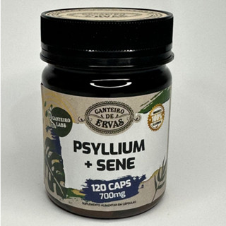 Psyllium + sene 700mg 120caps Canteiro de Ervas