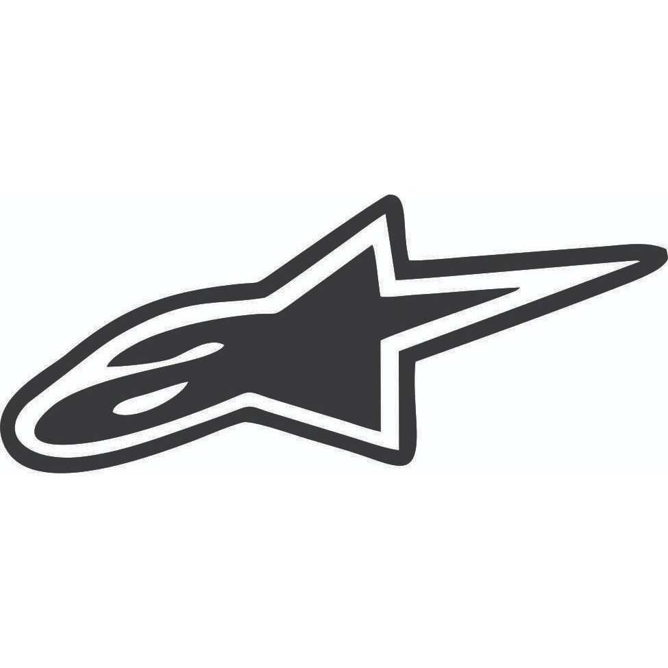 Alpinestars adesivo para moto carro caminhão/adesivo de recorte em Oferta na Shopee