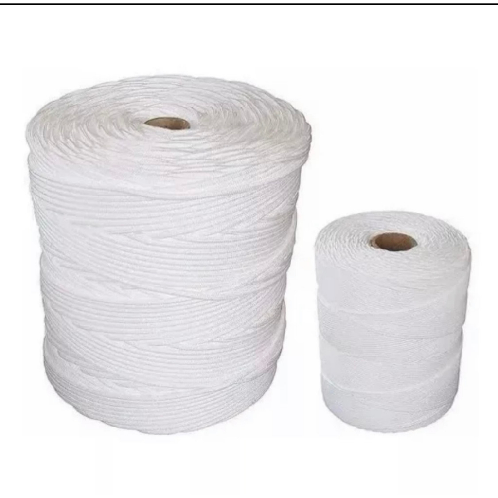 Corda Multiuso 4mm Pp Polipropileno Branca Varal 25 Metros,50 metros  ou 100 metros