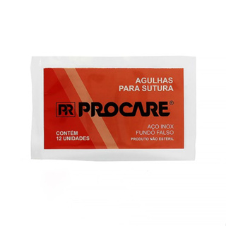Agulha Cirúrgica Cilíndrica GR 1/2 Curva para Sutura – Procare em Oferta na Shopee