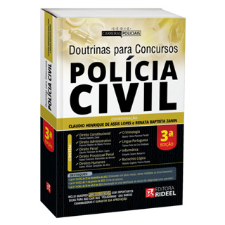Doutrinas para Concursos Polícia Civil - 3ª Edição