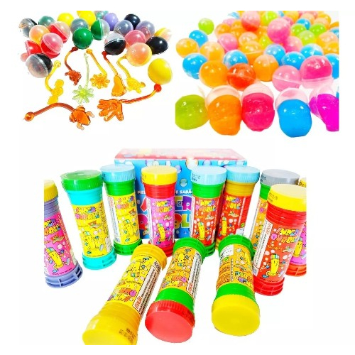 25 Bolha De Sabão + 25 Geleca Slime+ 25 Gruda Parede Kit Festa Lembrancinha Aniversario Prenda em Oferta na Shopee