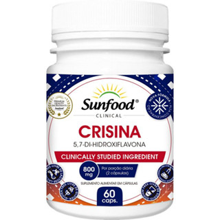 Crisina 5,7-DI-Hidroxiflavona 800mg 60caps Sunfood