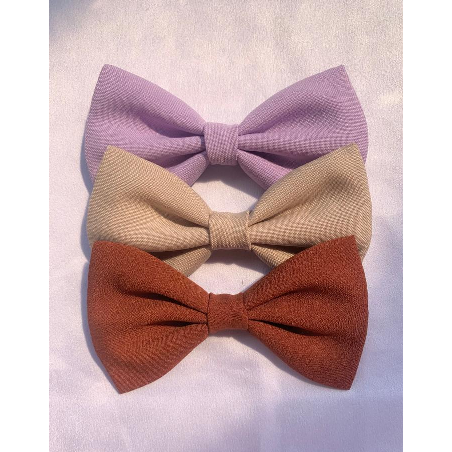 Gravata Borboleta Oxford Para Casamento Adulto / Infantil Com Fita de Cetim