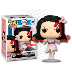 FUNKO POP DEMON SLAYER NEZUKO KAMADO LEAPING *EX* 1397 NOVO ORIGINAL