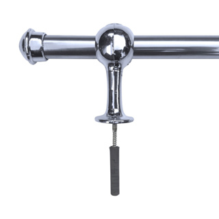 Kit Varão de Cortina Cromado  3,00 metros 19mm em Oferta na Shopee