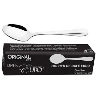 Conjunto Colher de café Linha EURO.