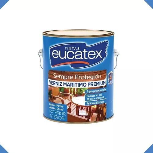 Verniz Maritimo Brilhante Premium Eucatex P/ Madeiras 900ml em Oferta na Shopee