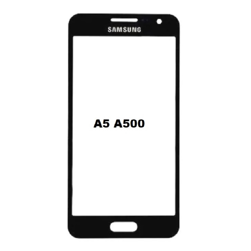 Peça Vidro Frontal sem Touch compatível com Samsung Galaxy A5 2015 (a500) - Preto