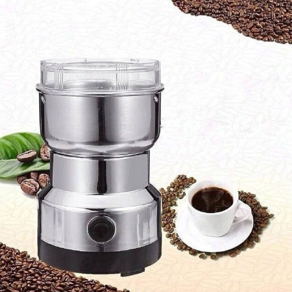Moedor De Café 110v Grãos Elétrico Aço Inoxidável Pronto Entrega 83410