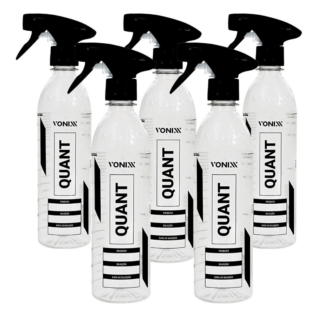 5 Pulverizador Quant Borrifador De Diluição Produtos Vonixx